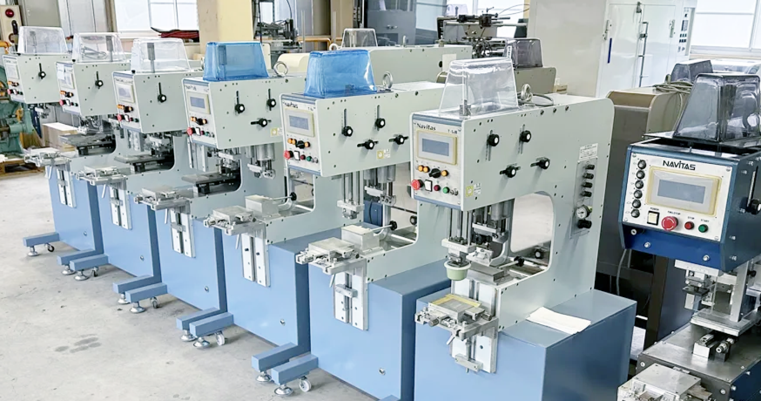 日本品質の中古スクリーン印刷機を、世界の現場へ。